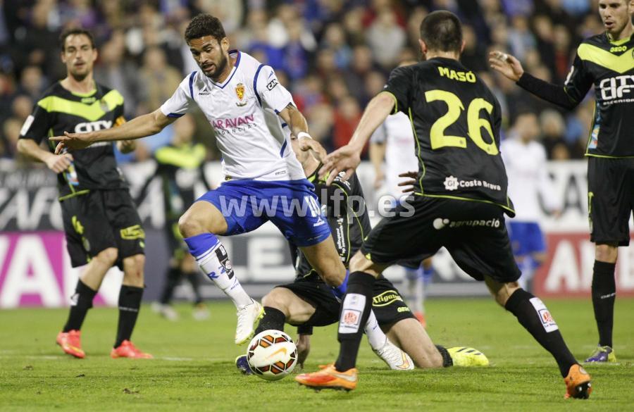 Real Zaragoza 2 - 2 UE Llagostera | Crónica