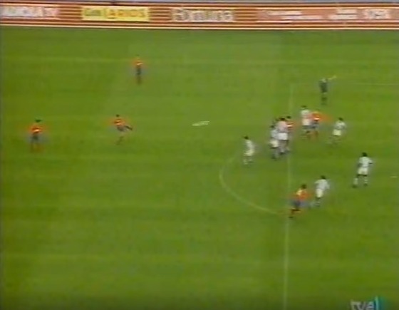 Gol de Aragón a la R. Sociedad