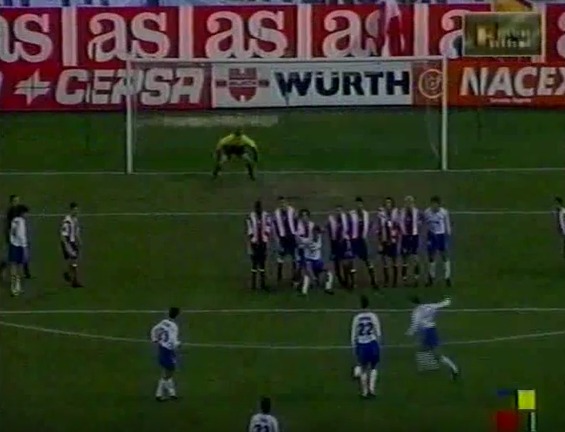 Gol de Garitano al Atlético Madrid