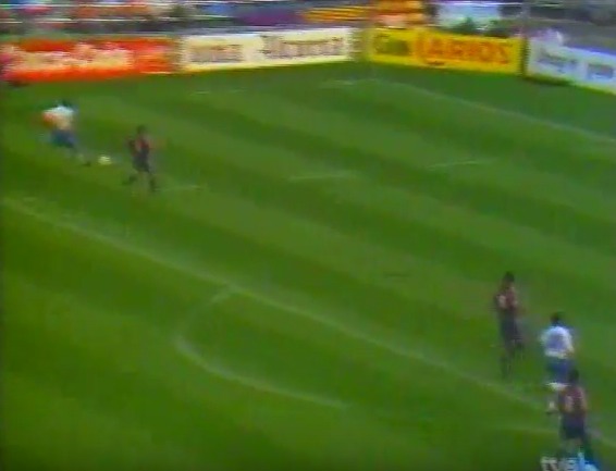 Gol de Geli al Barcelona