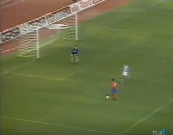 Gol de Higuera a la R. Sociedad