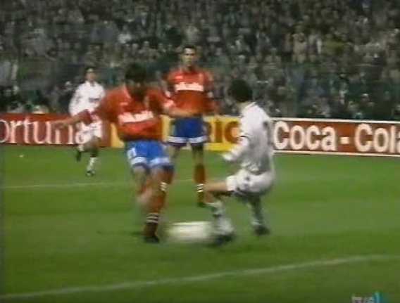 Gol de Rambert al R. Madrid
