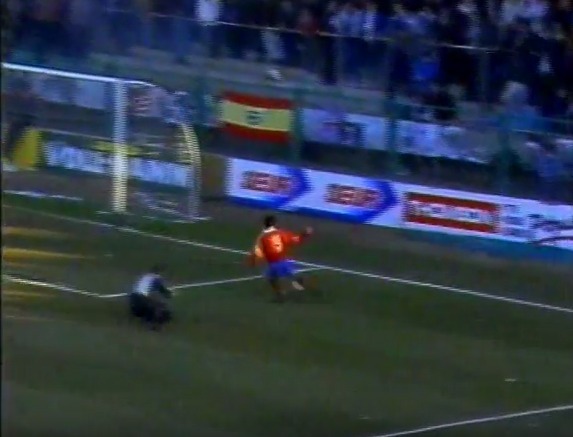Gol de Salillas al Valladolid