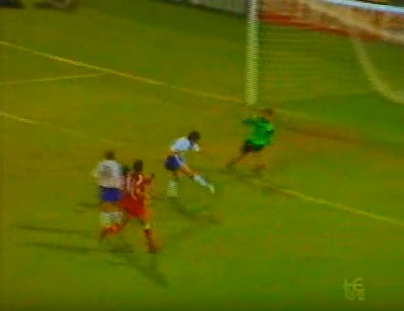 Gol de Salillas al Rayo Vallecano