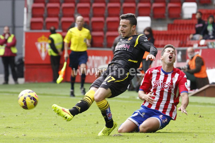 Sporting Gijón 3 - 1 Real Zaragoza | Crónica
