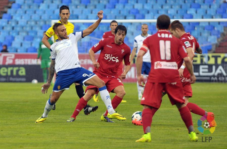 Real Zaragoza 1 - 1 Sporting Gijón | Crónica