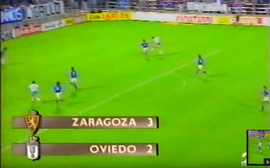 Real Zaragoza 3 - 2 R Oviedo | Temporada 1991-92