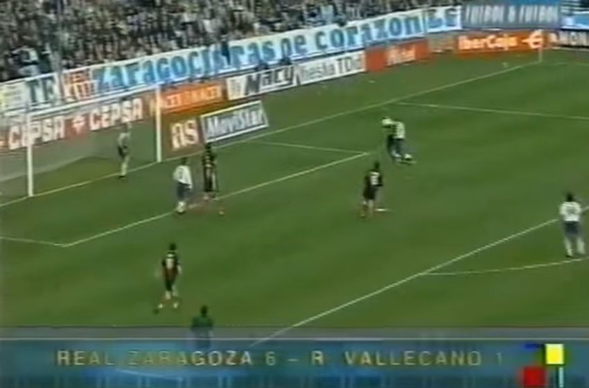 Real Zaragoza 6 - 1 Rayo Vallecano | Temporada 2000-01