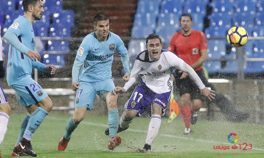 Real Zaragoza 1 - 1 FC Barcelona B | Crónica