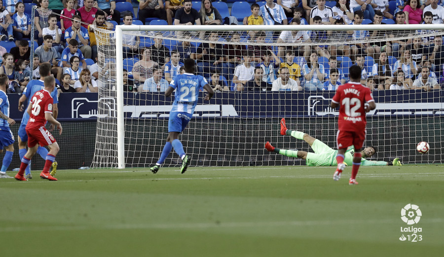 Málaga CF 3 - 1 Real Zaragoza | Crónica