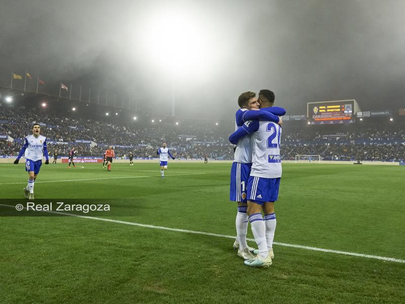 Real Zaragoza 2 - 0 R Sporting Gijón | Crónica