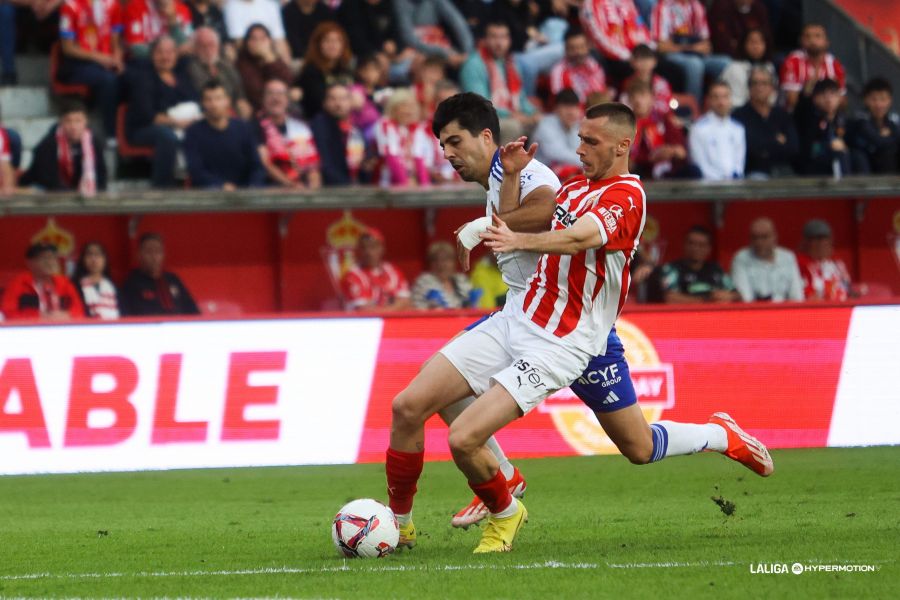 R Sporting Gijón 1 - 0 Real Zaragoza | Crónica