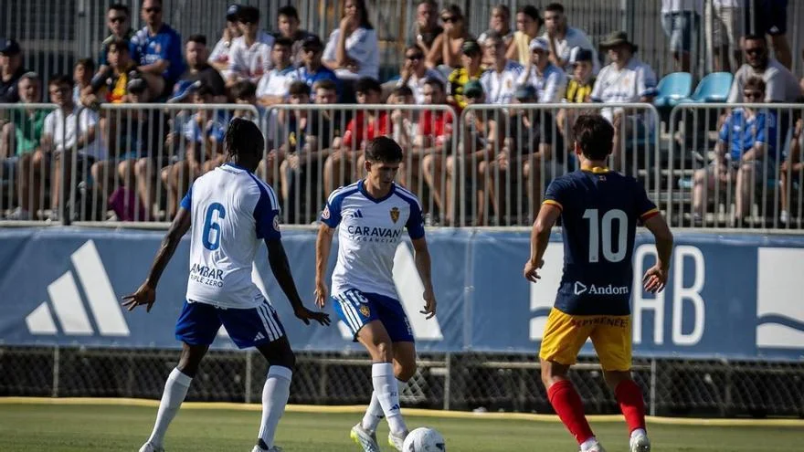 Lucas Terrer destaca las sensaciones del Real Zaragoza