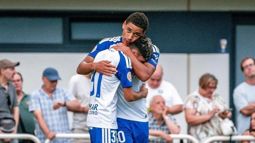 El Real Zaragoza vence al Logroñés gracias a la cantera