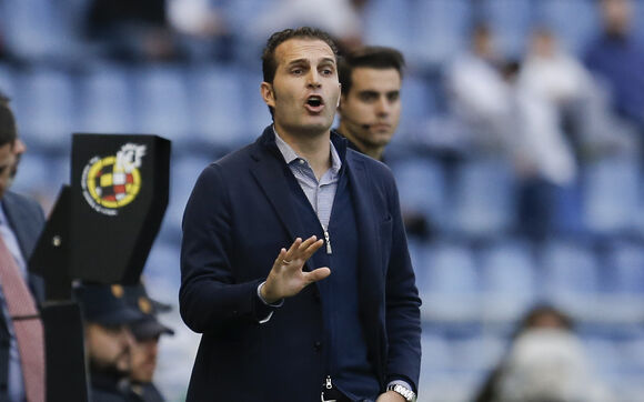 Rubén Baraja, entrenador del Real Zaragoza