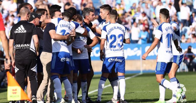 Clasificaciones de jugadores de real zaragoza contra villarreal b