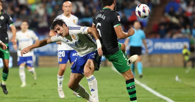 Real Zaragoza 1 – 1 R Racing C Santander | Crónica